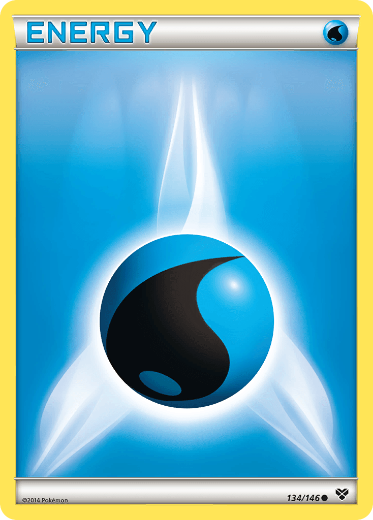 Water Energy (134/146) [XY: Base Set] - Doe's Cards