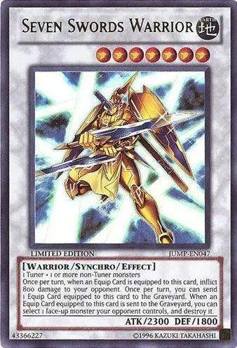 Seven Swords Warrior [JUMP-EN047] Ultra Rare - Doe's Cards