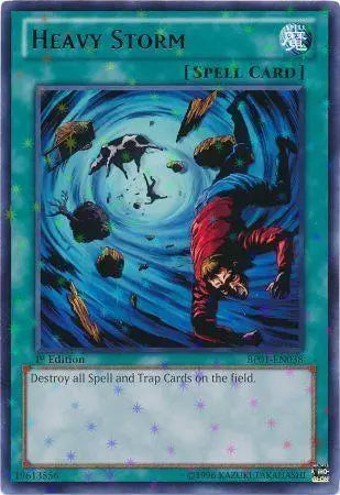 Heavy Storm [BP01-EN038] Starfoil Rare - Doe's Cards