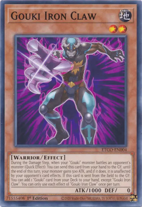 Gouki Iron Claw [ETCO-EN004] Common - Doe's Cards
