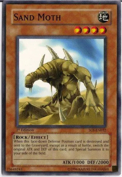 Sand Moth [SOI-EN032] Common - Doe's Cards