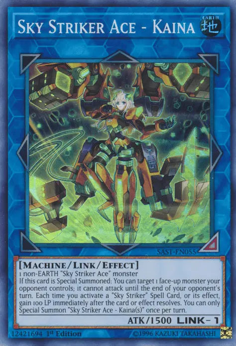 Sky Striker Ace - Kaina [SAST-EN055] Super Rare - Doe's Cards