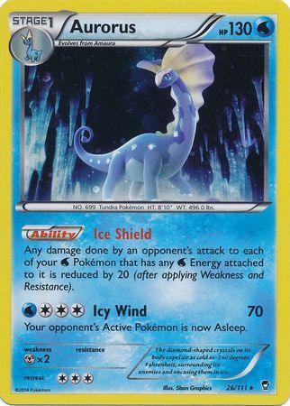 Aurorus (26/111) (Cosmos Holo) [XY: Furious Fists] - Doe's Cards