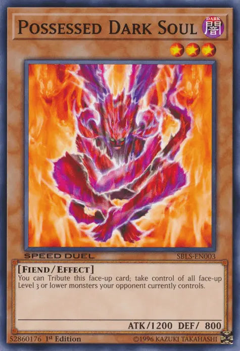 Possessed Dark Soul [SBLS-EN003] Common - Doe's Cards