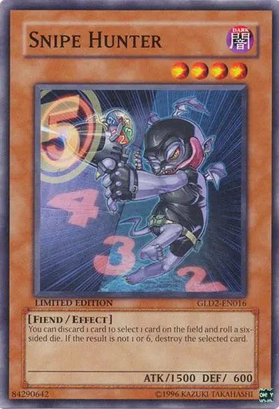 Snipe Hunter [GLD2-EN016] Common - Doe's Cards
