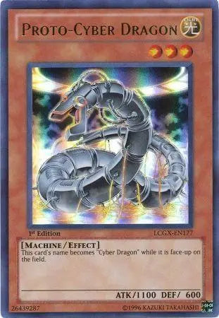 Proto-Cyber Dragon [LCGX-EN177] Ultra Rare - Doe's Cards