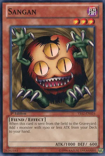 Sangan [YS12-EN016] Common - Doe's Cards