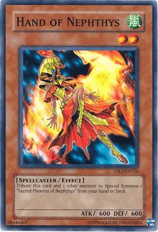 Hand of Nephthys [DR3-EN126] Common - Doe's Cards
