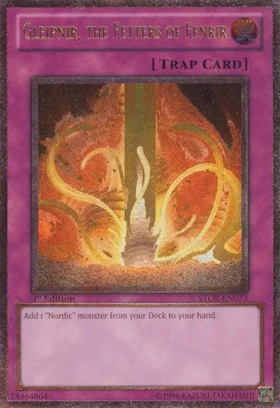 Gleipnir, the Fetters of Fenrir [STOR-EN073] Ultimate Rare - Doe's Cards