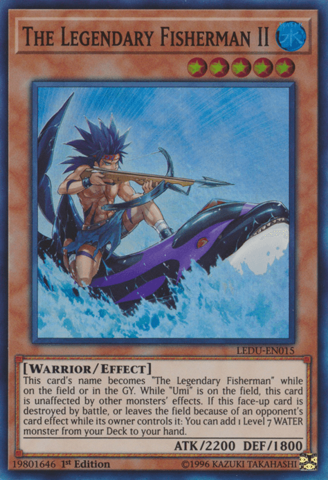 The Legendary Fisherman II [LEDU-EN015] Super Rare - Doe's Cards