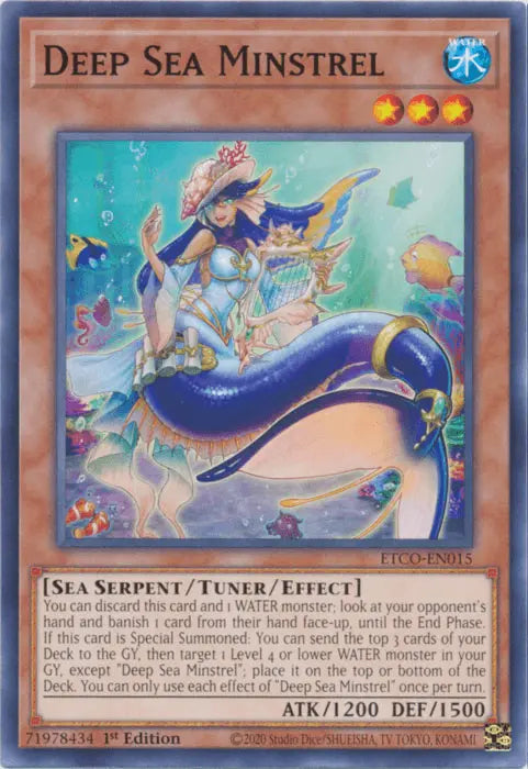 Deep Sea Minstrel [ETCO-EN015] Common - Doe's Cards