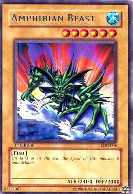 Amphibian Beast [LON-008] Rare - Doe's Cards