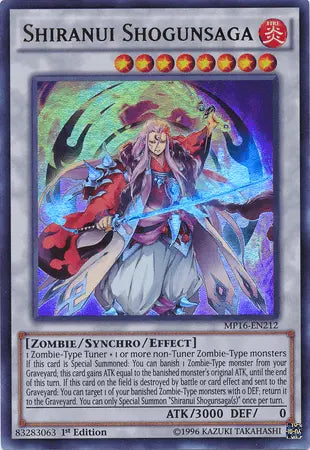 Shiranui Shogunsaga [MP16-EN212] Ultra Rare - Doe's Cards