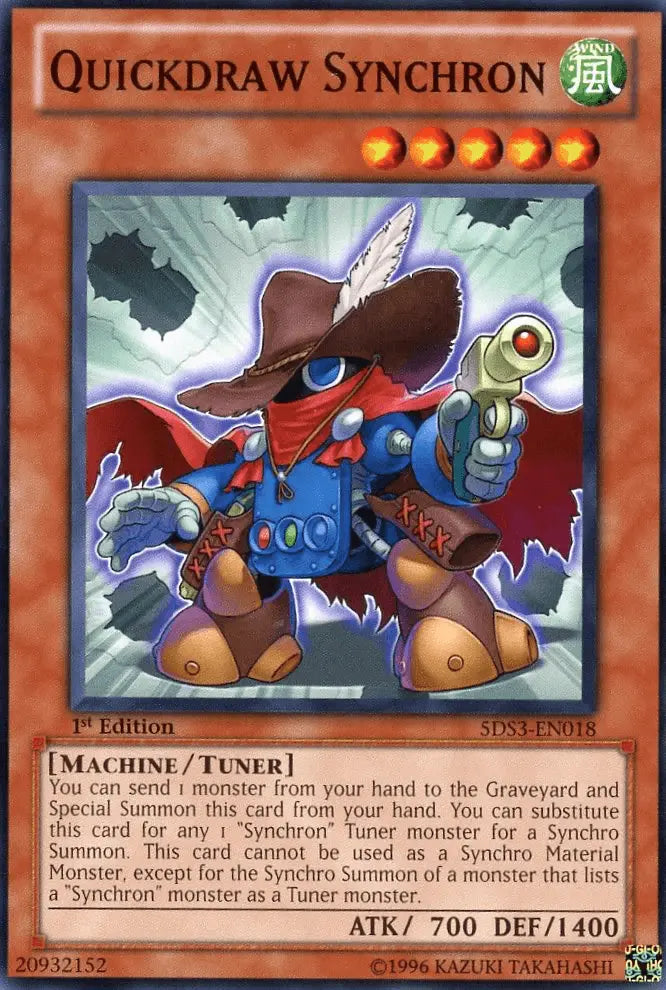 Quickdraw Synchron [5DS3-EN018] Common - Doe's Cards