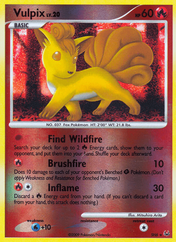 Vulpix (SH6) [Platinum: Base Set] - Doe's Cards