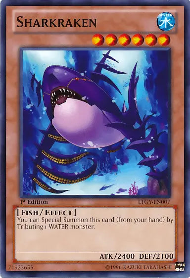 Sharkraken [LTGY-EN007] Common - Doe's Cards