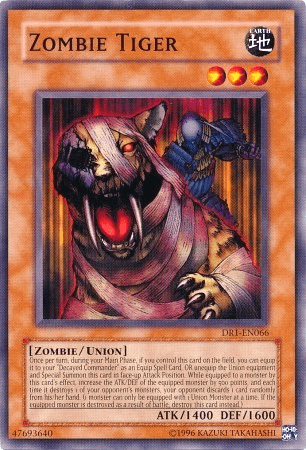 Zombie Tiger [DR1-EN066] Common - Doe's Cards