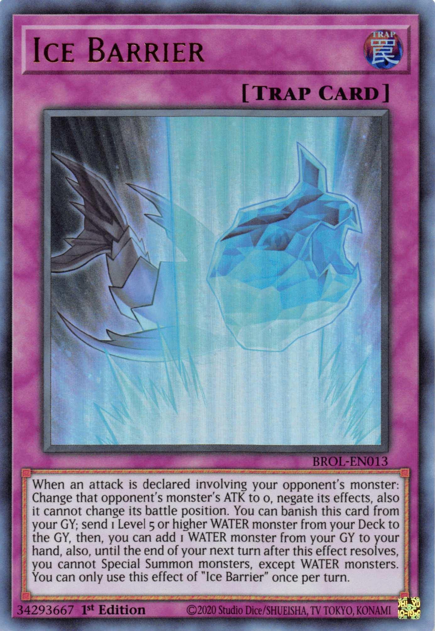 Ice Barrier [BROL-EN013] Ultra Rare - Doe's Cards
