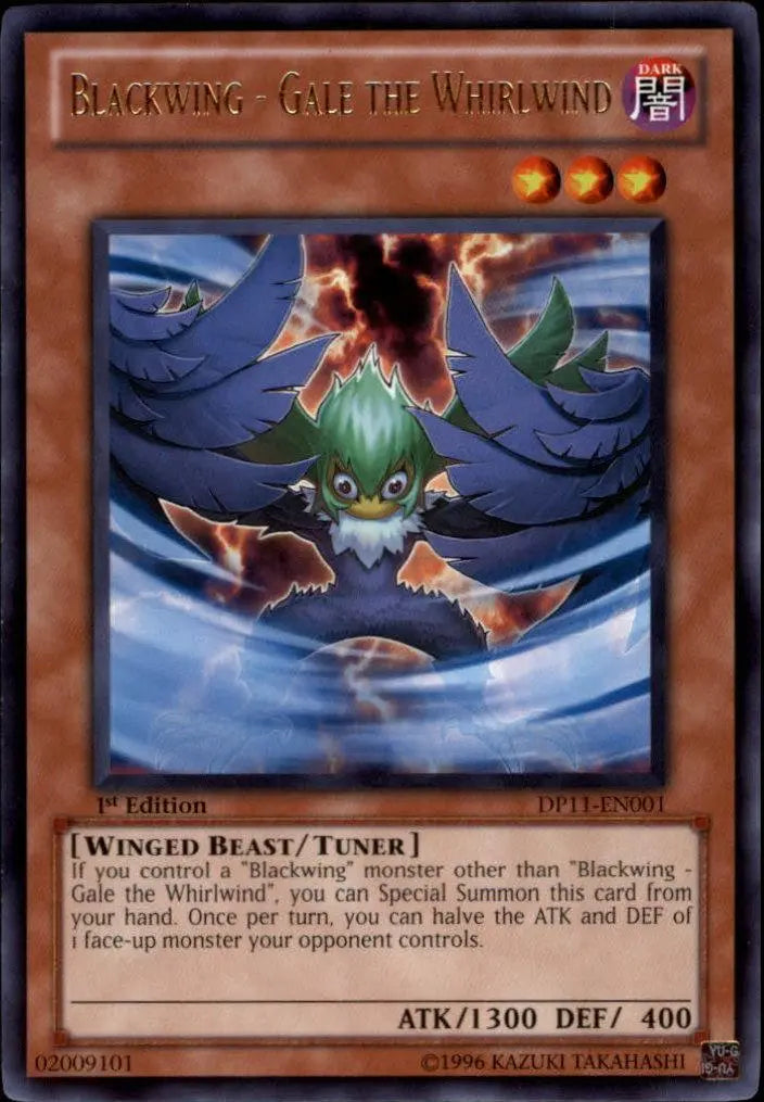 Blackwing - Gale the Whirlwind [DP11-EN001] Rare - Doe's Cards