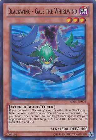 Blackwing - Gale the Whirlwind [AP04-EN004] Super Rare - Doe's Cards