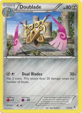 Doublade (23/30) [XY: Trainer Kit - Bisharp & Wigglytuff] - Doe's Cards