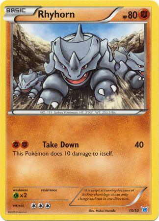 Rhyhorn (15/30) [XY: Trainer Kit - Latias & Latios] - Doe's Cards