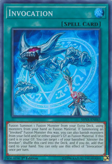 Invocation [SHVA-EN043] Super Rare - Doe's Cards