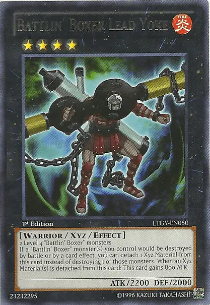 Battlin' Boxer Lead Yoke [LTGY-EN050] Rare - Doe's Cards