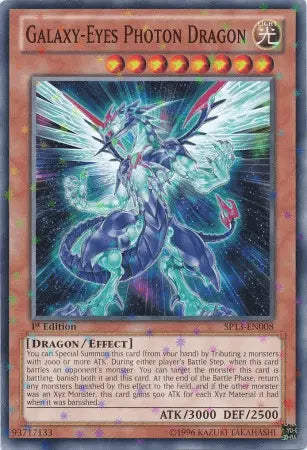 Galaxy-Eyes Photon Dragon [SP13-EN008] Starfoil Rare - Doe's Cards