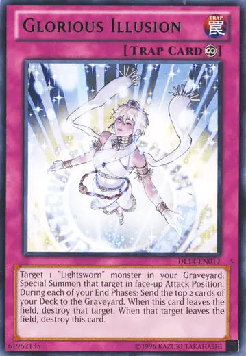 Glorious Illusion (Green) [DL14-EN017] Rare - Doe's Cards