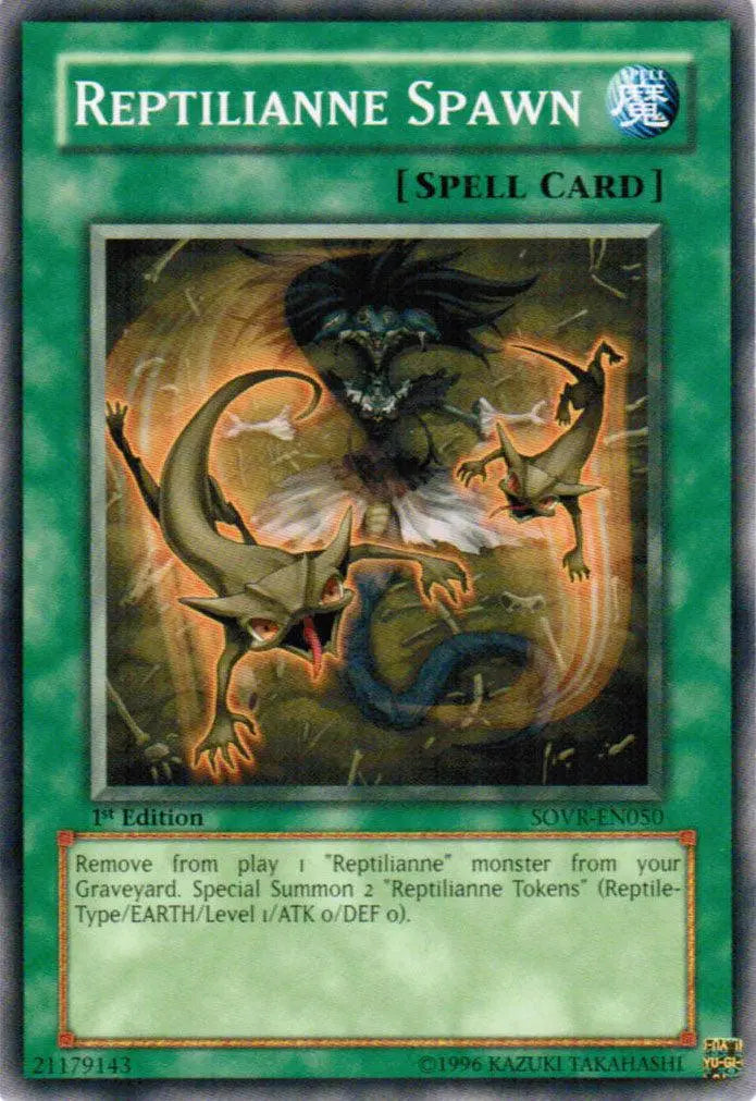 Reptilianne Spawn [SOVR-EN050] Common - Doe's Cards