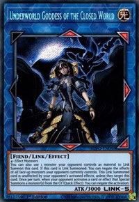 Underworld Goddess of the Closed World [BLVO-EN050] Secret Rare - Doe's Cards