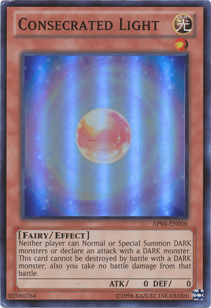 Consecrated Light [AP04-EN006] Super Rare - Doe's Cards