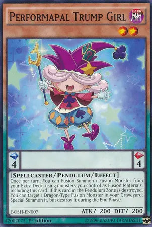 Performapal Trump Girl [BOSH-EN007] Common - Doe's Cards