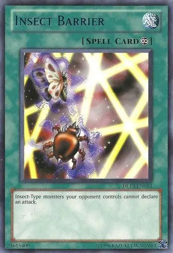Insect Barrier (Blue) [DL13-EN014] Rare - Doe's Cards