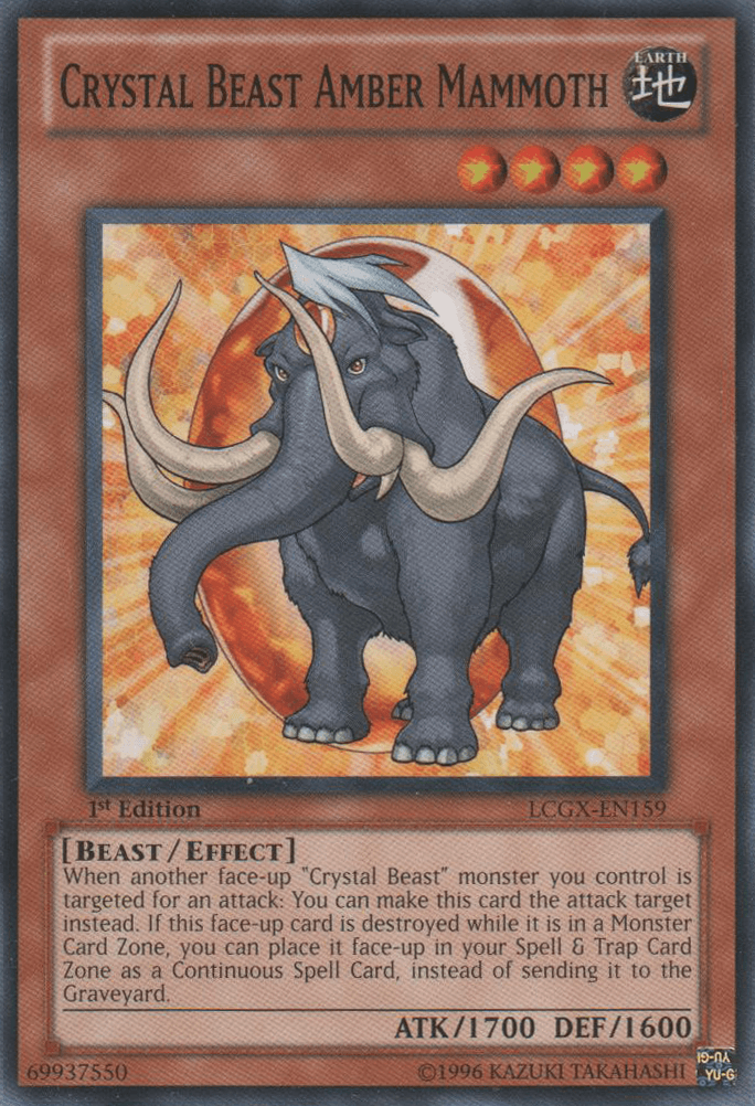 Crystal Beast Amber Mammoth [LCGX-EN159] Common - Doe's Cards