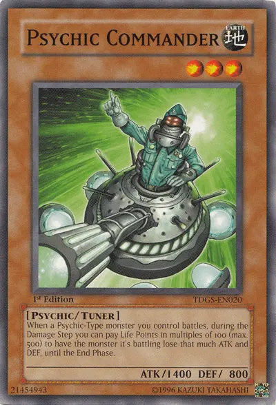 Psychic Commander [TDGS-EN020] Common - Doe's Cards