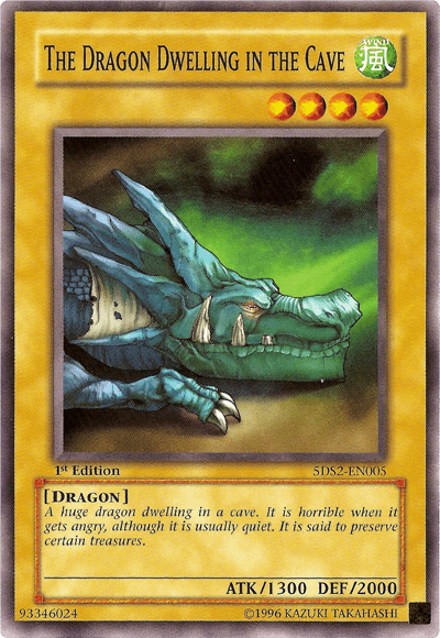 The Dragon Dwelling in the Cave [5DS2-EN005] Common - Doe's Cards