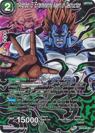 Android 13, Exterminating Agent of Destruction (EX13-20) [Special Anniversary Set 2020] - Doe's Cards