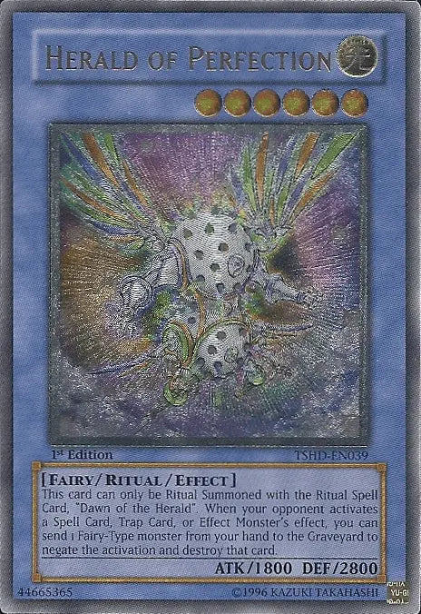 Herald of Perfection [TSHD-EN039] Ultimate Rare - Doe's Cards