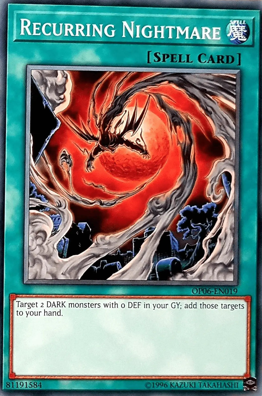 Recurring Nightmare [OP06-EN019] Common - Doe's Cards