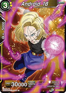 Android 18 (Common) (BT13-110) [Supreme Rivalry] - Doe's Cards