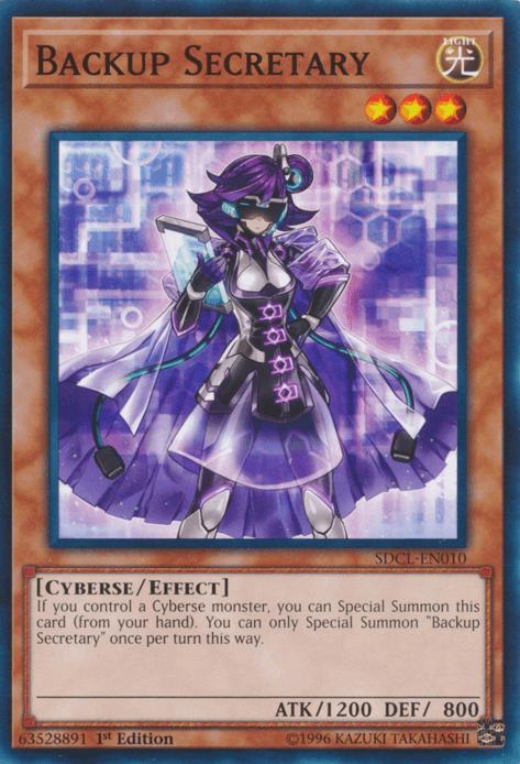 Backup Secretary [SDCL-EN010] Common - Doe's Cards