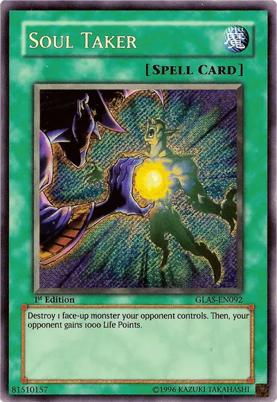 Soul Taker [GLAS-EN092] Secret Rare - Doe's Cards