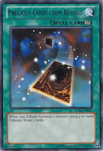 Precious Cards from Beyond (Blue) [DL14-EN012] Rare - Doe's Cards