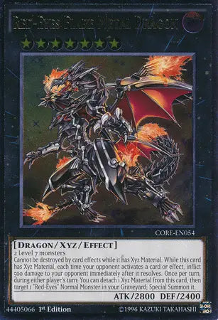 Red-Eyes Flare Metal Dragon [CORE-EN054] Ultimate Rare - Doe's Cards