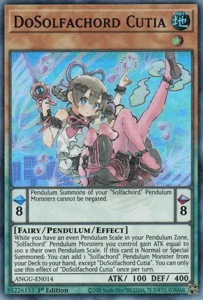 DoSolfachord Cutia (Super Rare) [ANGU-EN014] Super Rare - Doe's Cards