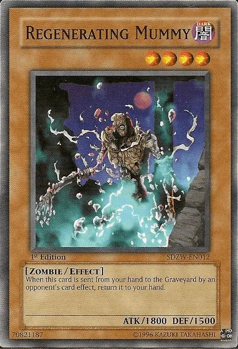 Regenerating Mummy [SDZW-EN012] Common - Doe's Cards