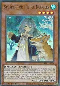 Speaker for the Ice Barriers [SDFC-EN003] Ultra Rare - Doe's Cards