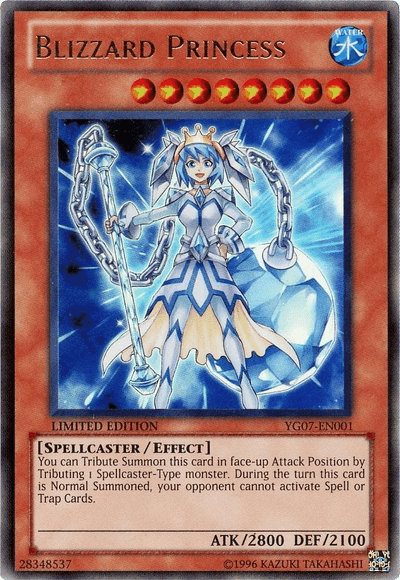 Blizzard Princess [YG07-EN001] Ultra Rare - Doe's Cards